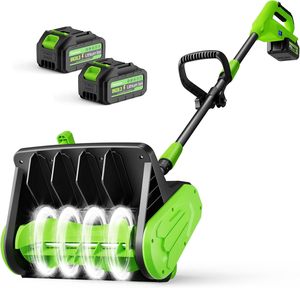 Pelle à neige électrique 20V sans fil 12 pouces de qualité commerciale avec kit LED pour allée – Vente en gros - Product Image 1