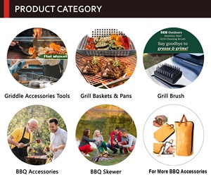 Kit BBQ <span class=keywords><strong>SEB</strong></span> Grab& Go, ensemble d'outils de grillade 4 pièces avec boîte, comprend une spatule, des pinces, une fourchette et une brosse, ustensiles de cuisine d'extérieur de qualité professionnelle - Product Image 4