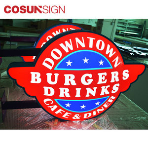 Tùy chỉnh chân không hình thành ngoài trời dẫn đăng ký Logo hộp Đèn trong <span class=keywords><strong>Acrylic</strong></span> quảng cáo <span class=keywords><strong>lightbox</strong></span> - Product Image 2