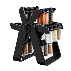 Organizador de Especias Multifuncional para Encimera, Soporte Giratorio para Condimentos, Estante de Plástico para Especias de Cocina - Product Image 1