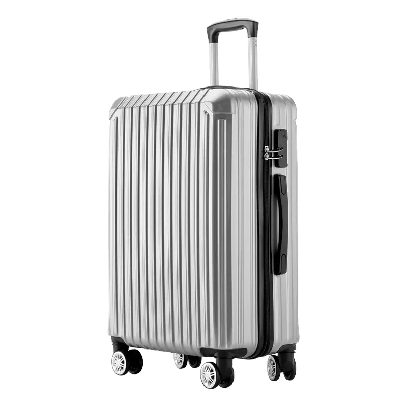 Großhandel abs Reiß verschluss Gepäck Design Reise Aluminium benutzer definierte tragbare Harts chale leichte Sicherheits koffer