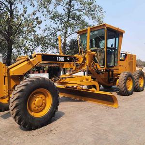 Niveleuse Caterpillar 120K d'occasion pour travaux de construction avec pompe à moteur PLC-12000 kg Poids 140h Heures de fonctionnement à vendre - Product Image 5