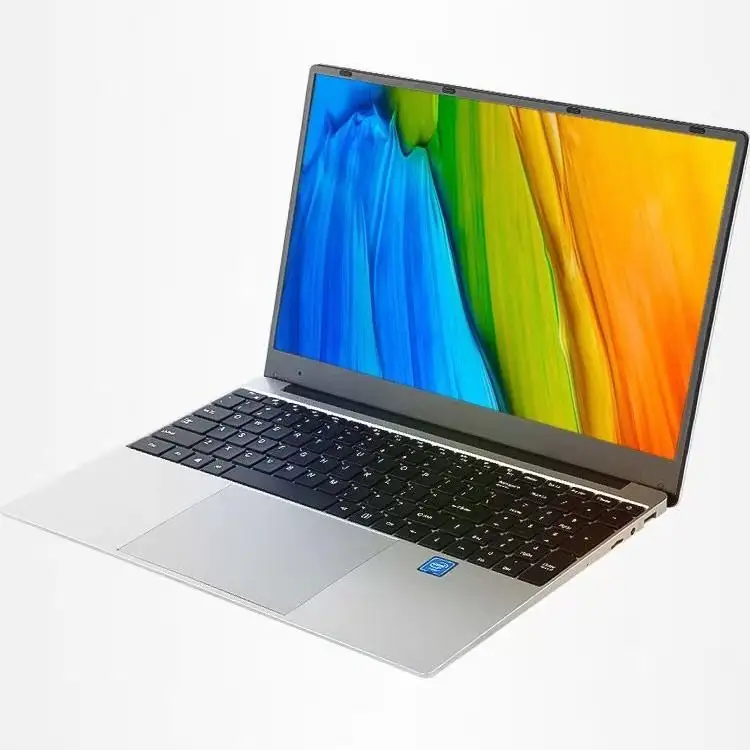 In loser Schüttung Online kaufen Laptop Intel Celeron N5095 1920*1080 Kunststoff 15,6-Zoll-Laptops Computer PC Günstig mit Finger abdruck Hintergrund beleuchtung