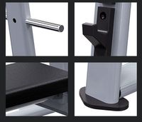 Banc plat en acier Q235 pour musculation, équipement de fitness commercial pour la musculation et l'entraînement en force