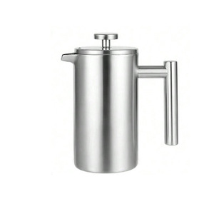 เครื่องชงกาแฟเฟรนช์เพรสและชา สเตนเลสสตีล พร้อมก้านกด - Product Image 2