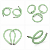 Kit de bricolage : Tube flexible en silicone, support métallique universel, accessoires en forme de serpent pliables pour lampe de bureau LED