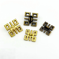 Boutons en alliage de zinc de luxe personnalisés par l'usine JINYU, de haute qualité, sans nickel, écologiques, sans plomb, pour vêtements