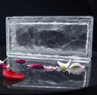 Bloc de verre JINGHUA 200*100*50MM CRISTAL DE GLACE-PAR BRIQUE DE VERRE