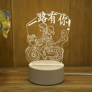 Lampe de chevet de Noël moderne en plastique personnalisée en gros avec motif imprimé pour cadeaux familiaux - Product Image 5