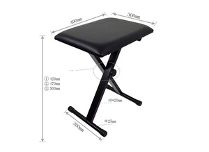 <span class=keywords><strong>Sgabello</strong></span> per <span class=keywords><strong>pianoforte</strong></span> digitale con regolazione a tre livelli per <span class=keywords><strong>pianoforte</strong></span> digitale - Product Image 6