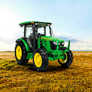 รถแทรกเตอร์ JD 5060 E ขับเคลื่อน 4 ล้อ พร้อมห้องโดยสาร ระบบปรับอากาศ กำลัง 60 แรงม้า ออกแบบมาเพื่องานเกษตรที่ต้องการความทนทาน พร้อมมอบความสะดวกสบายให้ผู้ขับขี่ - Product Image 1