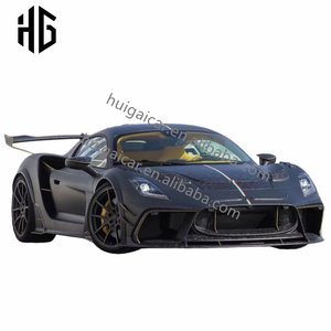 Kit de carrocería ancha estilo MSY de alta calidad para <span class=keywords><strong>Maserati</strong></span> <span class=keywords><strong>MC20</strong></span>, actualización estilo Mansory, alerón delantero, difusor trasero, pasos de rueda y capós. - Product Image 4