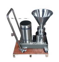 Chine petit moulin colloïdal de chocolat de soja de beurre d'arachide d'acier inoxydable faisant la machine pour le beurre d'arachide de pâte de noix de nourriture
