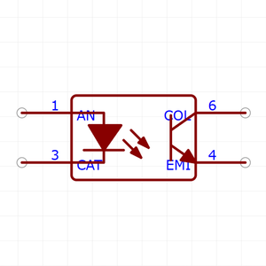 EL817S1(C)(TU)-F Fotocoupler Originale, Optocoupler con Isolamento 5000V, CTR 50-600%, Contenitore SMD-4, Disponibile - Product Image 4