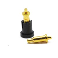 Connecteur de charge de type DIP, à broches Pogo, étanche à la poussière et à l'eau, à longue durée de vie, avec embout à ressort, à angle droit, droit, pour montage SMT