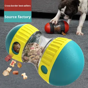 Caldo-vendita per Amazon rotolamento trattare <span class=keywords><strong>Dispenser</strong></span> lento alimentatore giocattolo di addestramento eco-friendly forniture di plastica per animali domestici per cani di esportazione diretta - Product Image 2
