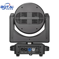 Tête mobile BOTAI 19x40W B-eye Zoom LED: faisceau hybride 760W, anneau de pixels 74x0.5W et panoramique 360 pour scène/FX architectural