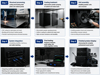 Pack audio complet disponible : enceintes, moniteurs de scène, table de mixage et flight case pour une commande tout-en-un