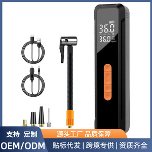 Bomba de Aire Inalámbrica Inteligente Portátil de 12 V con Pantalla LED, Inflador de Neumáticos de Coche de 25 L/min, Cilindro Único, Uso en Vehículos Eléctricos - Product Image 4