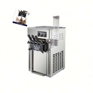 เครื่องทำไอศกรีม2023อุตสาหกรรมสำหรับ Sihao เครื่องทำไอศกรีมอัตโนมัติ1200W ดีไซน์ใหม่สำหรับโยเกิร์ตถั่วผลไม้นมช็อกโกแลต - Product Image 4