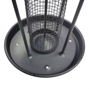 Lantaarnvormige Moer Feeder Poeder Gecoat Metalen Mesh Vogel Feeder Met Drainage Gaten Voor Wilde Vogels - Product Image 3