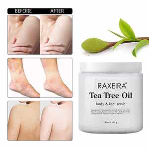 Natural Whitening Sugar Body <strong>Scrub</strong> Exfoliating <strong>Cream</strong> <strong>Facial</strong> Body Organic Skin Care Tea Tree Oil Sea Salt Body <strong>Scrub</strong> - Product Image 5