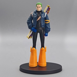 Ventas calientes 6 estilos Egg Head Island One Pieced <span class=keywords><strong>Luffy</strong></span> Zoro Sanji Nami Beautiful Girl Standing Posture Figuras de acción - Product Image 3