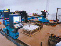 Máquina de corte por Plasma CNC, cortador automático de combustible oxy, muy sólido