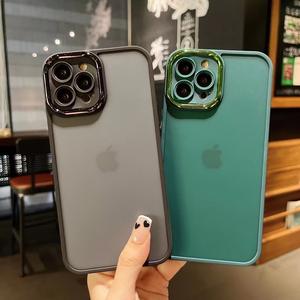 Coques de téléphone transparentes mates avec protection d'objectif de haute qualité pour tous types de téléphones, accessoires pour téléphones portables en gros - Product Image 6