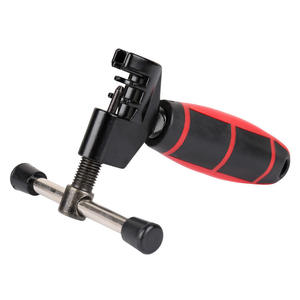 Outil de coupe de chaîne de vélo personnalisé, en métal, portable, avec poignée rouge, pour la réparation et l'entretien des vélos - Product Image 3