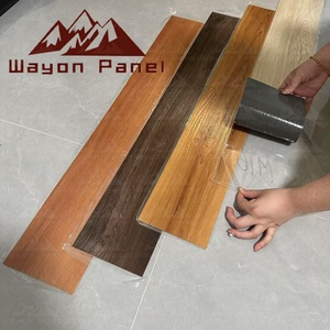 Wayon nhà máy bán hàng trực tiếp của hạt gỗ không thấm nước lột gạch sàn và tự dính polyvinyl clorua sàn nhựa - Product Image 1