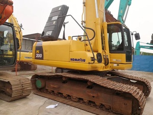 Excavatrice sur chenilles lourde d'occasion PC200-8 pour travaux miniers et de construction, haute efficacité, d'origine japonaise, moteur/pompe garantie 1 an - Product Image 3