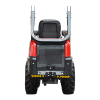 Spedizione Gratuita, Mini Pala Gommata 4x4 Compatta, Pala Gommata per Giardino e Fattoria con Accessori
