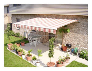 Toldo Retráctil con Mecanismo de Rodillo, Plegable, de Policarbonato/Acrílico/Tela Ousea - Product Image 2