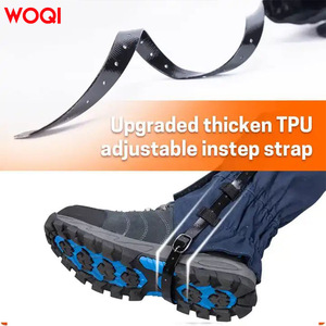 Guêtres de randonnée WOQI unisexes, imperméables, réglables, pour la montagne, le camping, la protection extérieure, couvre-mollets - Product Image 4