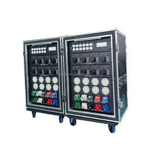 Hecho en China 400a Camlock entrada y salida 30 vías eléctrico impermeable Socapex etapa 3 fase Power Distro caja de distribución - Product Image 5