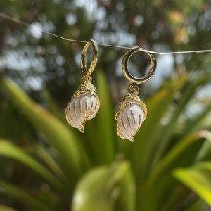 Pendientes de Aro con Baño de Oro, Acero Inoxidable 316L, Joyería de Moda Sostenible y Resistente - Product Image 3