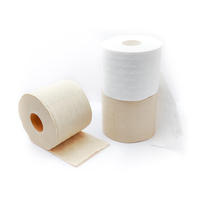 Papier toilette doux en gros, 1 plis, rouleau de papier toilette en vrac, rouleau de papier toilette pour l'hygiène quotidienne de la famille