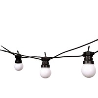 Ampoule LED intelligente G50 pour extérieur, étanche, RGB, décoration colorée, jardin, fête de Noël, cour, guirlandes lumineuses LED