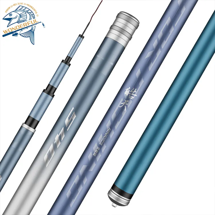 New design High carbon ultra light hard 28 tune Carbon Fiber Outdoor china Strong Telescopic Pole fishing Rod for sea