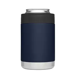 12 oz isolamento de vácuo de parede dupla, cerveja em aço inoxidável, lata de refrigerar para latas e garrafas