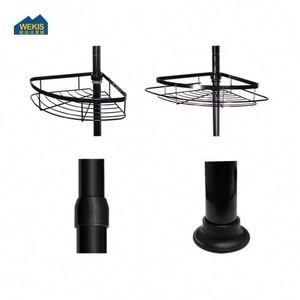 WEKIS - Organizador de Ducha Moderno de 4 Niveles, Resistente al Óxido, con Adhesivo para Montaje en Pared, para Almacenamiento en el Baño - Product Image 4