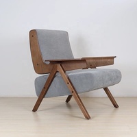 Ensemble de chaises rembourrées en bois confortables pour salon, salle à manger, restaurant, hôtel, café et loisirs – Vente en gros