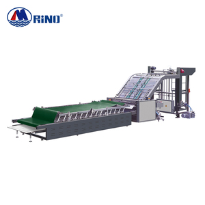 <strong>Corrugated</strong> back <strong>gauge</strong> positioning <strong>flute</strong> laminating machine full automatic rotary die cutting machine - Product Image 5
