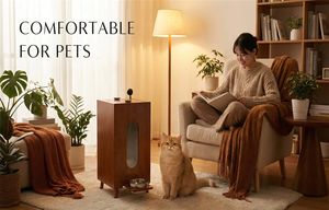 Ganhe até 80% de Desconto: Novo Comedouro Automático Premium para Cães, Preto Fosco, com Armazenamento e Tigelas Elevadas – Estação de Alimentação para Pets - Product Image 3