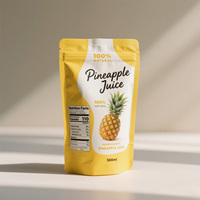 Op Maat Gemaakte Bedrukking Geconserveerd Fruit Noten Chocolade Poeder Verpakking Zak Plastic Rits Zelfdragende Aluminiumfolie Zak