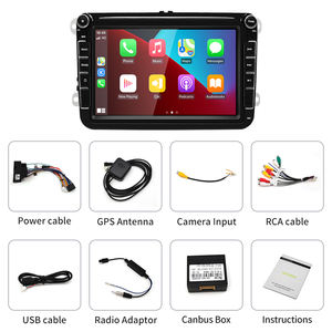 STWEI Android14 2Din 8 pouces Écran tactile pour VW Polo Golf Passat Jetta Lecteur multimédia de voiture Radio vidéo Système de navigation GPS - Product Image 6
