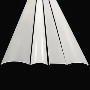 Cubierta de accesorio de difusor de luz LED de PC acrílico de fabricante profesional