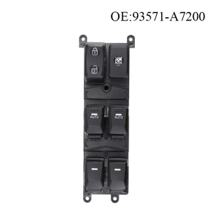 สวิตช์กระจกไฟฟ้าพลาสติกใหม่ 93571-A7200 และสวิตช์ควบคุมกระจกไฟฟ้าสำหรับรถยนต์ฮุนไดและเกีย ฟอร์เต้ - Product Image 3