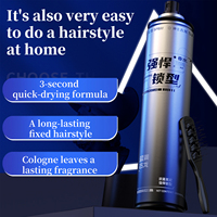 Spray Fijador de Cabello de Fijación Fuerte - Fijación Superior, Refrescante y No Grasoso, Fragancia Fresca de Larga Duración, Acabado Transparente